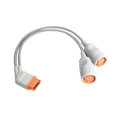 Compatibele y-Kabel drager-Siemens Adapter de Kabel B3042-04 van de 16 tot 10 Speldibp Adapter